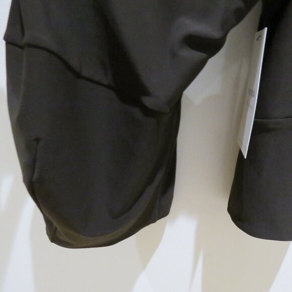 SYMPLI Cropped Lantern Jacket with Zip Front in Chocolate Brown Lagenlook NWT - Picture 11 of 13